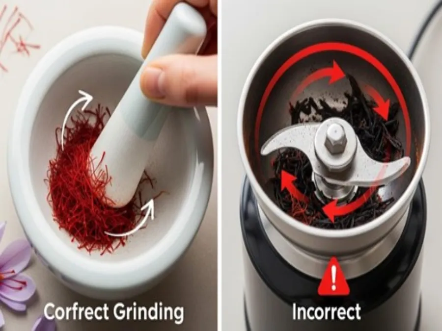 اشتباهات دم کردن زعفران