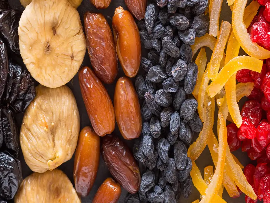 زمان مصرف میوه خشک برای دیابت