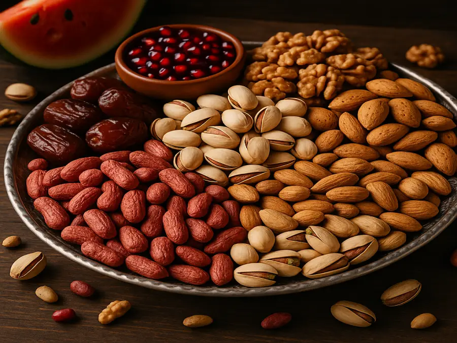 انواع پک آجیل شب یلدا