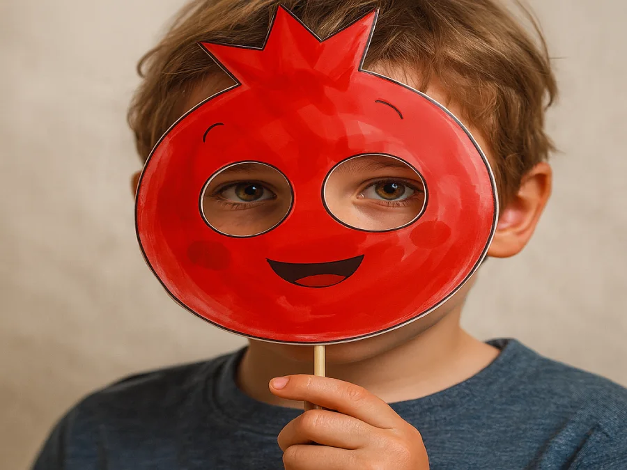 تزئین شب یلدا ماسک