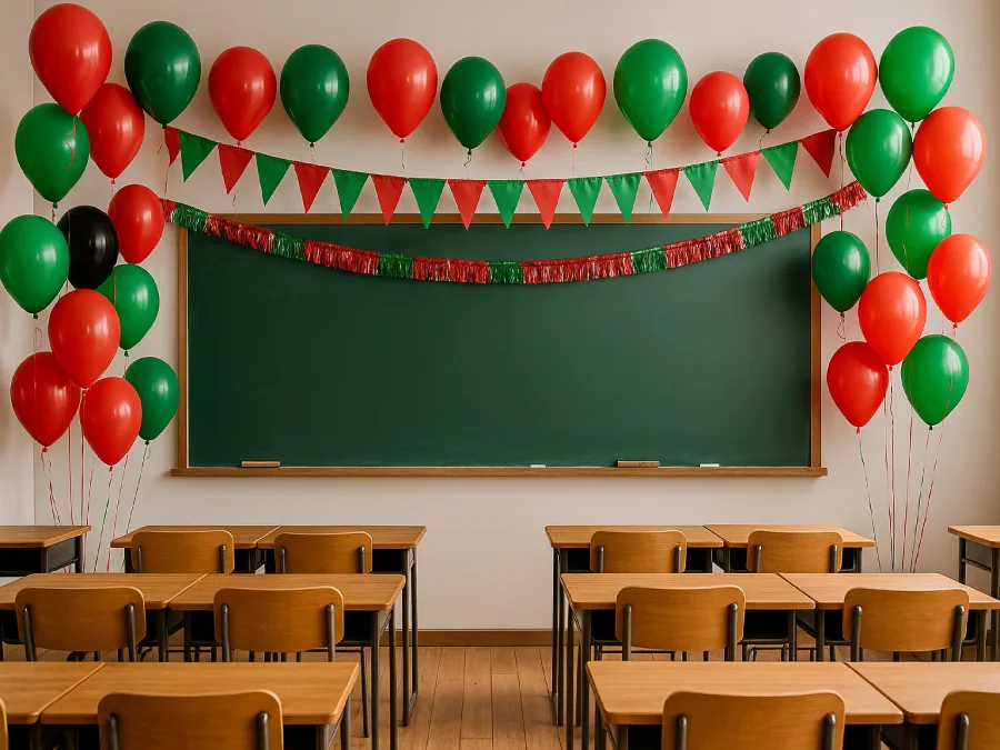 تزئین یلدا مدرسه