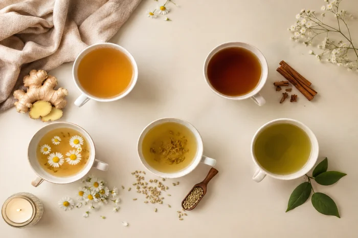 دمنوش زنجبیل و دارچین برای پریودی