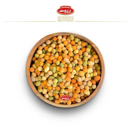 مغز بادام زمینی روکش دار مخلوط