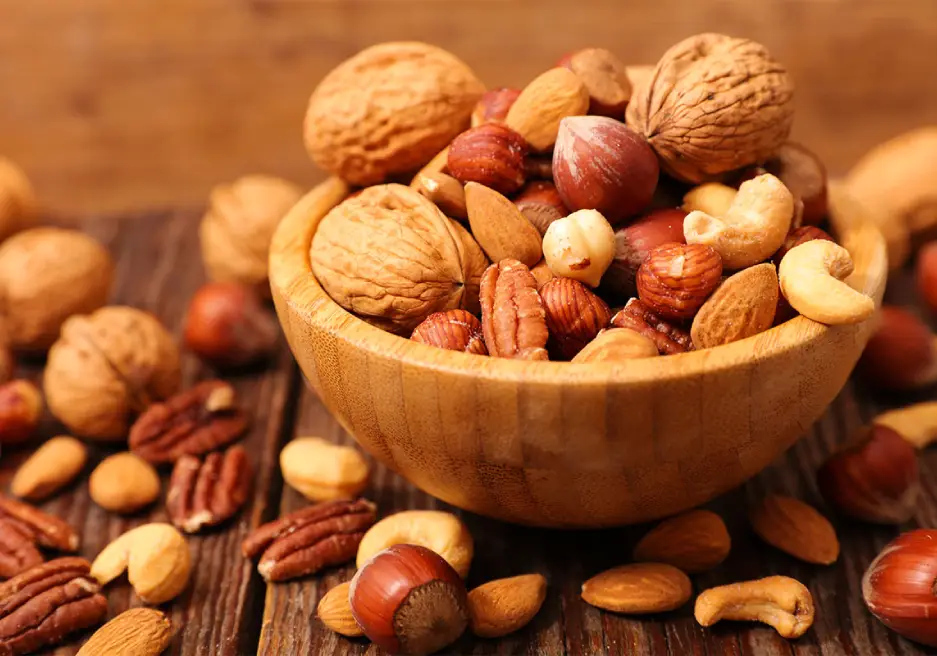میزان مصرف آجیل برای کم‌خونی