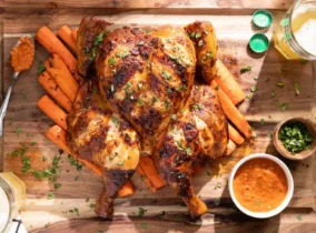 چگونه مرغ دودی مجلسی درست کنیم؟
