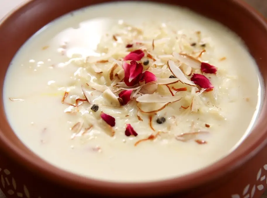 طرز تهیه فرنی