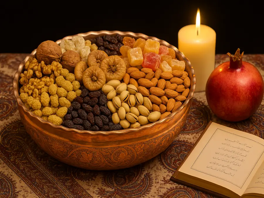 راهنمای خرید و نکات مهم پک آجیل یلدا