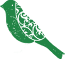 green bird
