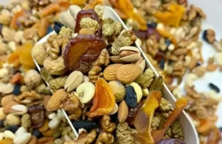 ترکیبات آجیل شیرین