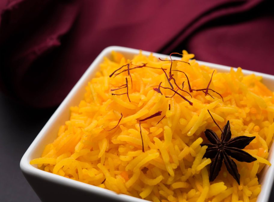 نحوه دم كردن زعفران برای برنج