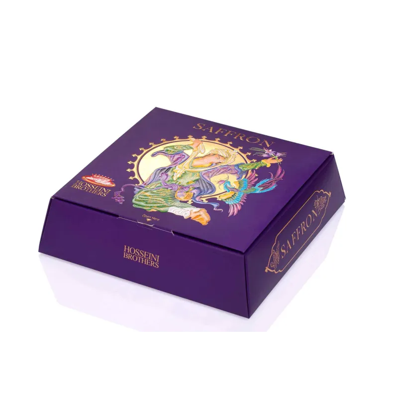 زعفران یک مثقال استوانه با جعبه نگارگری