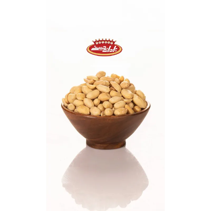 مغز بادام زمینی پوست کنده تنوری